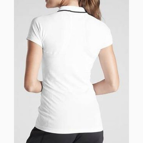 Athleta Momentum Seamless Polo Fitted Short Sleeve Tee *NWT* XL - Picture 2 of 16